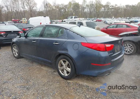 2015 Kia Optima Lx из США, поврежденный, VIN 5XXGM4A72FG474934